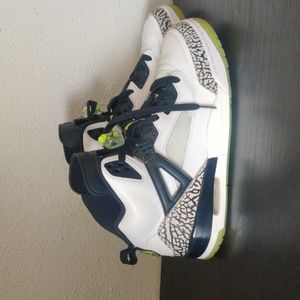 Jordan Spizike White Volt Black